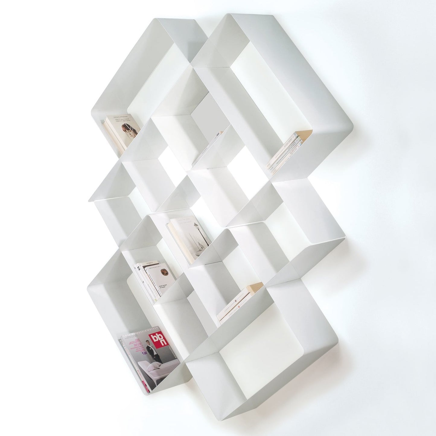 Mondrian Bookcase Composition 03 by Pezzani