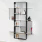 Mondrian Bookcase Wall Mounted Composition 04 by Pezzani