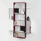 Mondrian Bookcase Wall Mounted Composition 04 by Pezzani