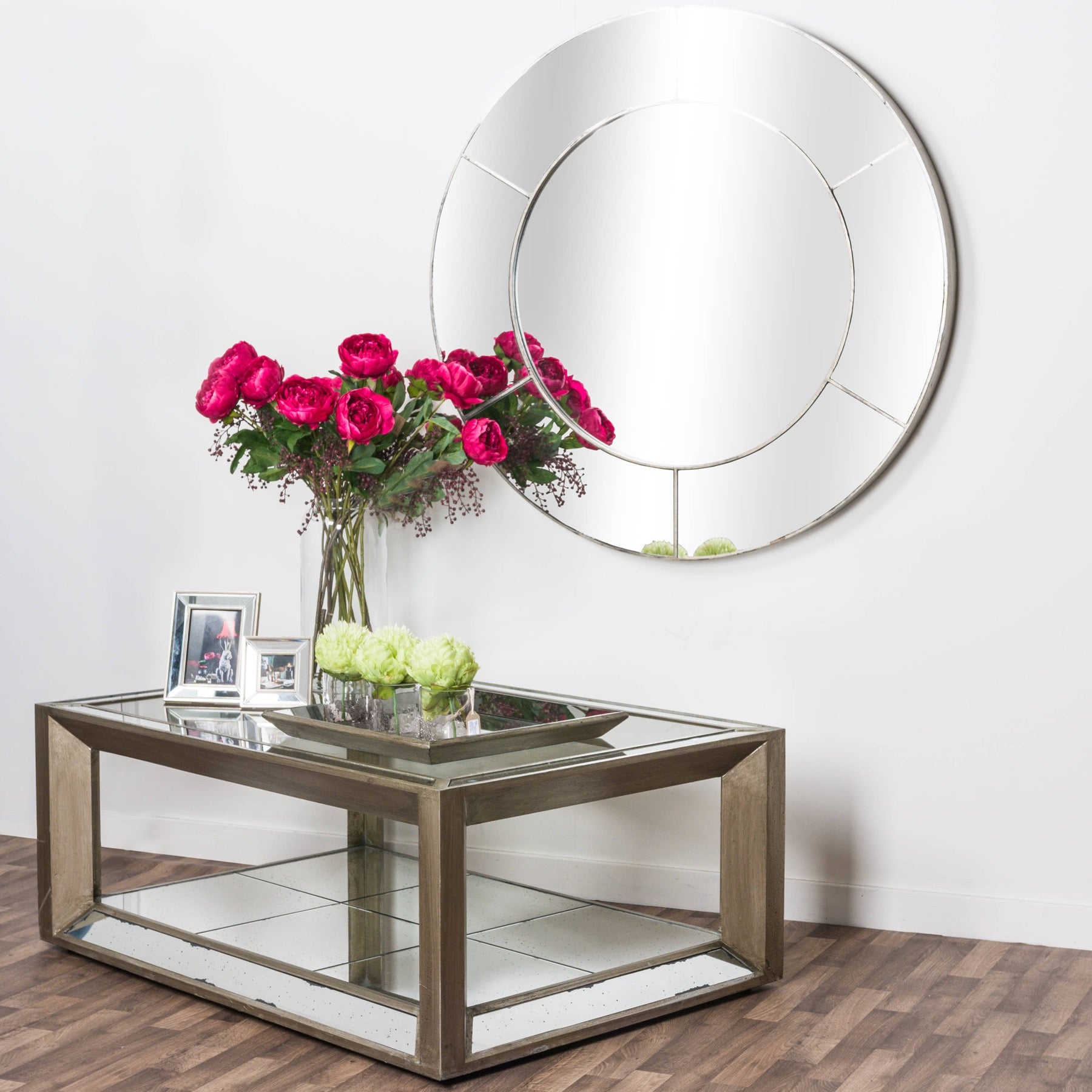 Large Augustus Mirrored Coffee Table