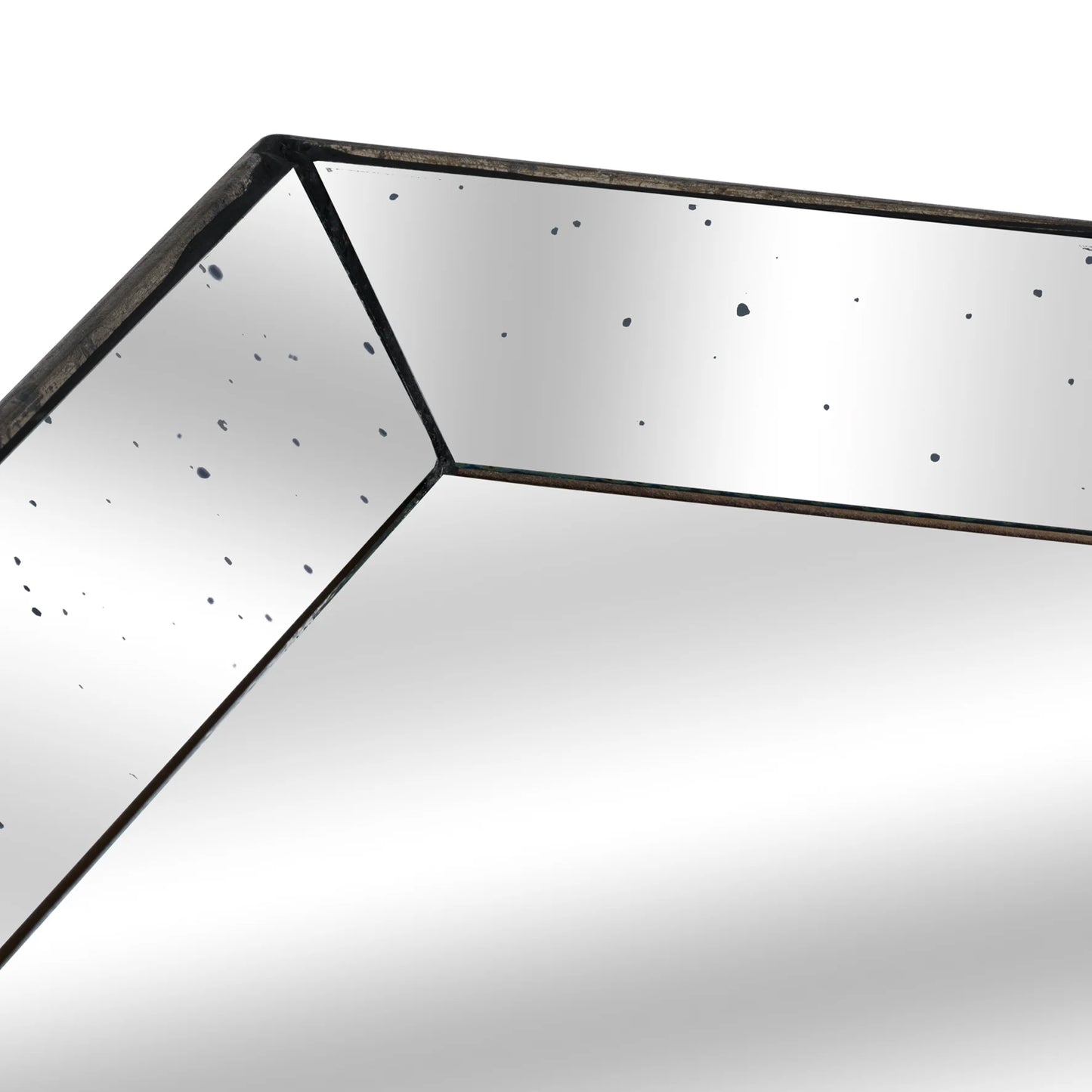 Astor Large Mirrored Square Tray by Hill Interiors