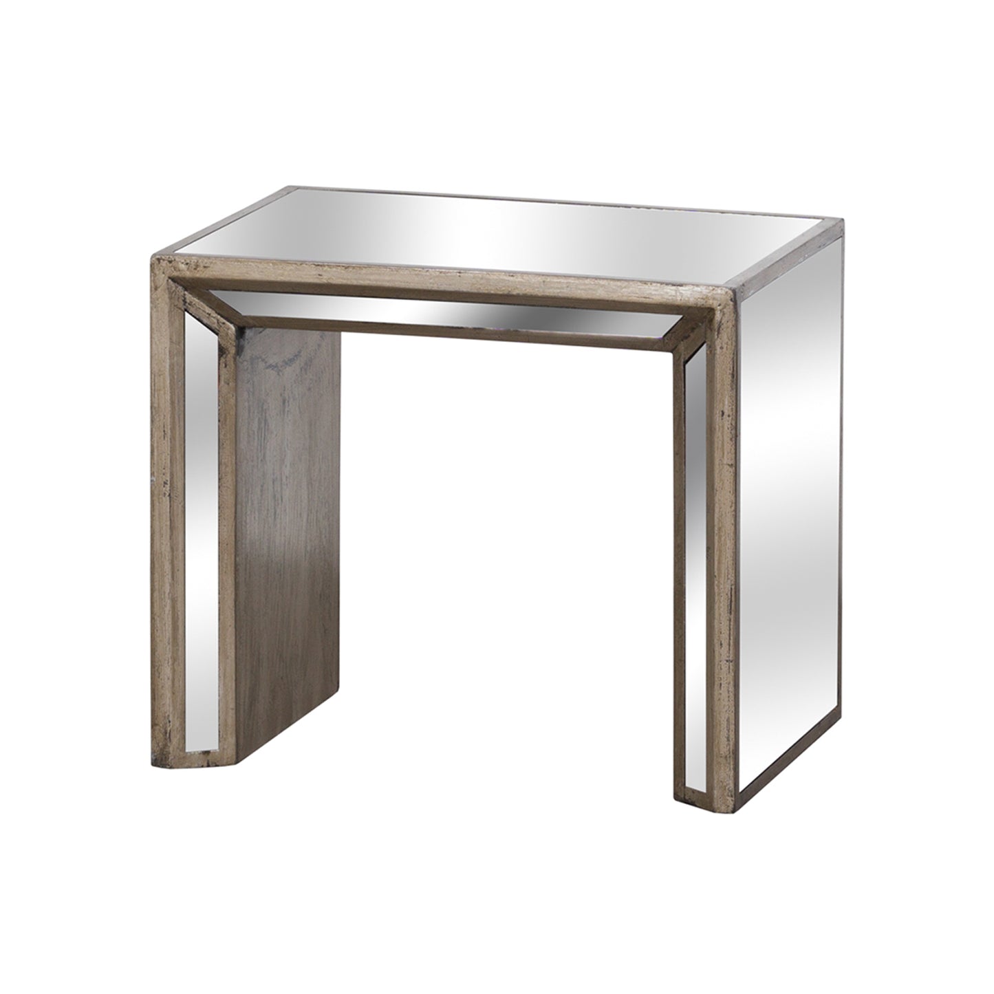 Augustus mirrored nest of tables