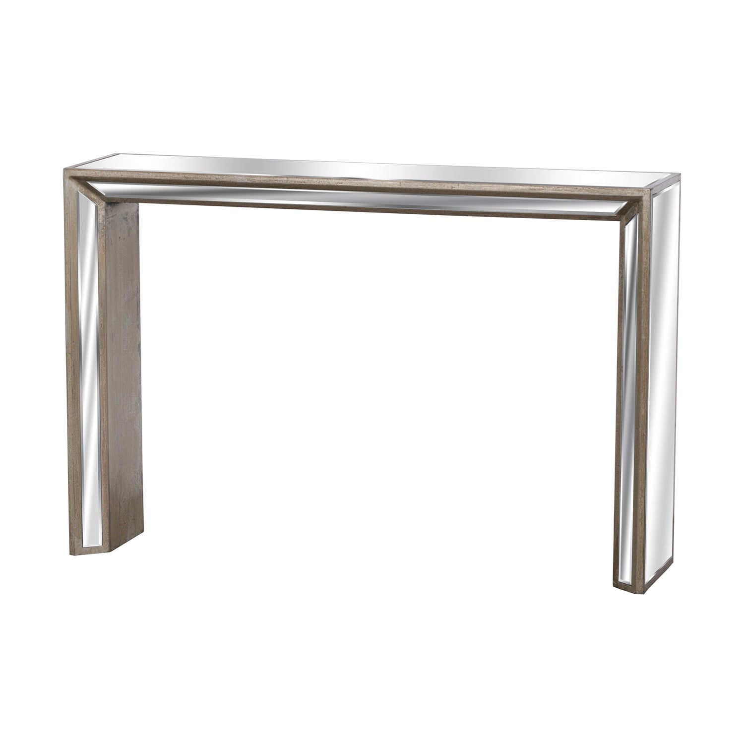 Augustus mirrored console table