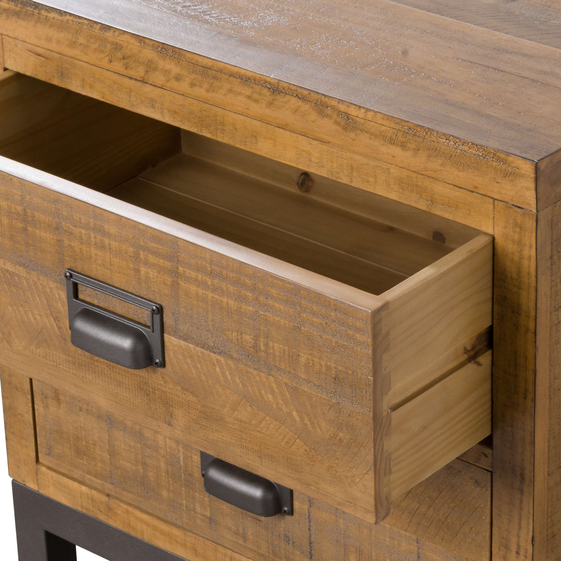 The Draftsman Collection Two Drawer Bedside