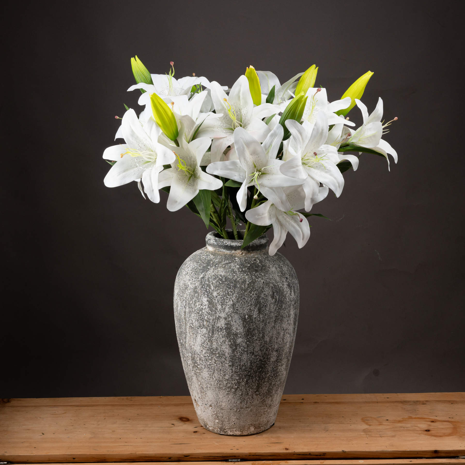 White Lily Artificial Flower