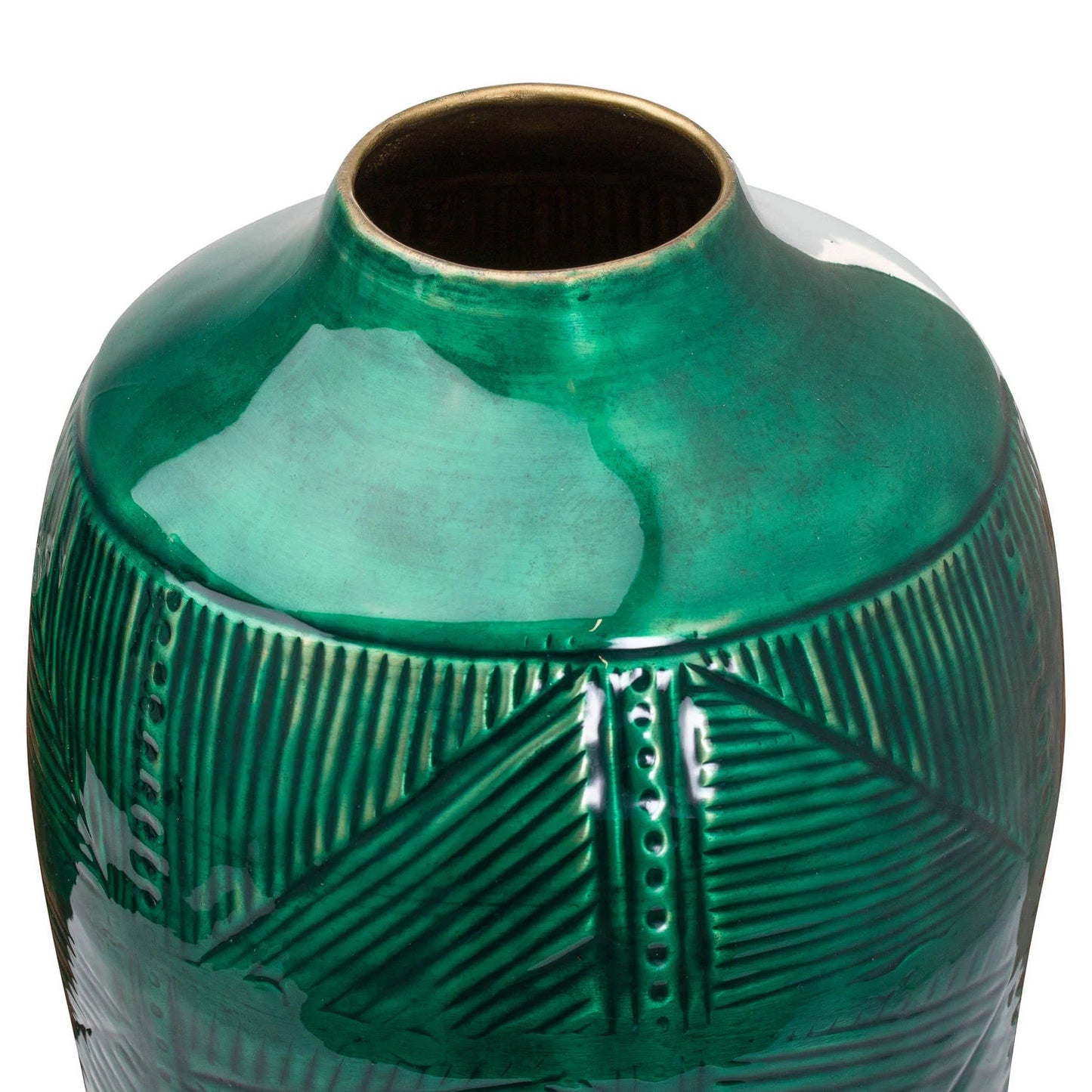 Aztec dipped urn vase