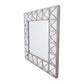 Augustus detailed triangulated wall mirror