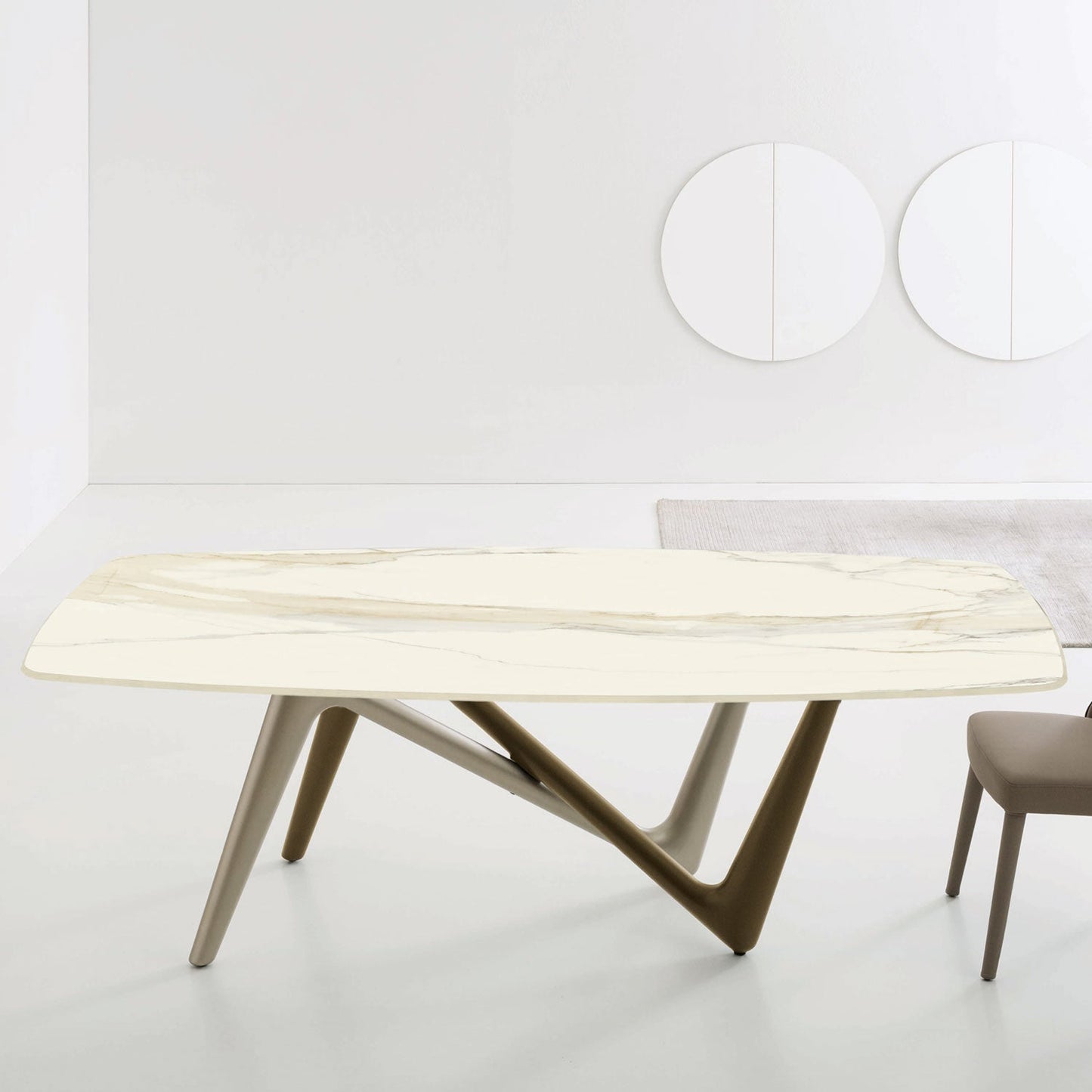 Esse Fixed Dining Table by Compar
