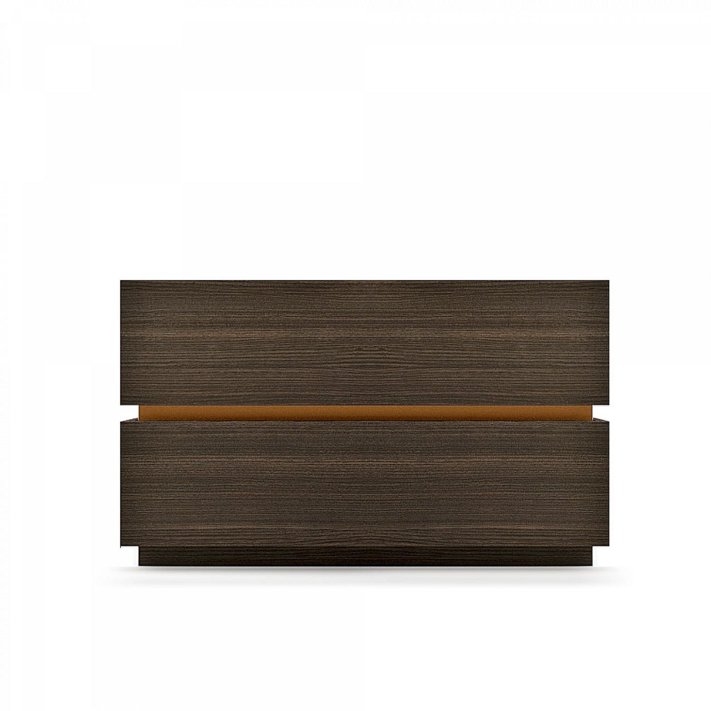 Super 2 drawer bedside cabinet with inserts by Dall'Agnese
