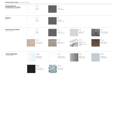 President Tris 9 Piece Extendable Outdoor Resin Dining Set by Scab Design