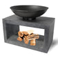 Granite Firebowl & Rectangle Console by Ivyline