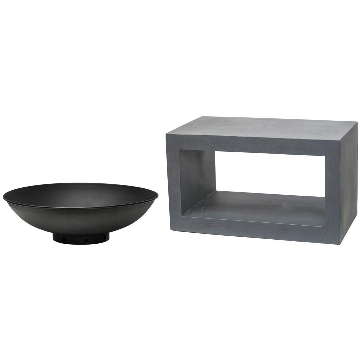 Granite Firebowl & Rectangle Console by Ivyline