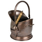 Antique Copper Coal Bucket by Ivyline