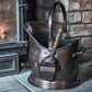 Antique Copper Coal Bucket by Ivyline