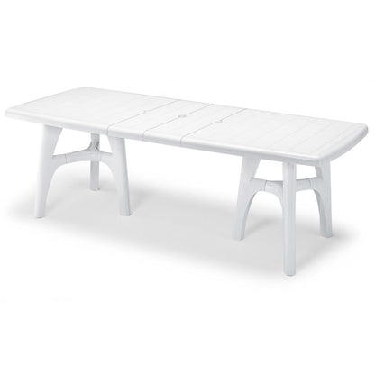 President Tris 9 Piece Extendable Outdoor Resin Dining Set by Scab Design