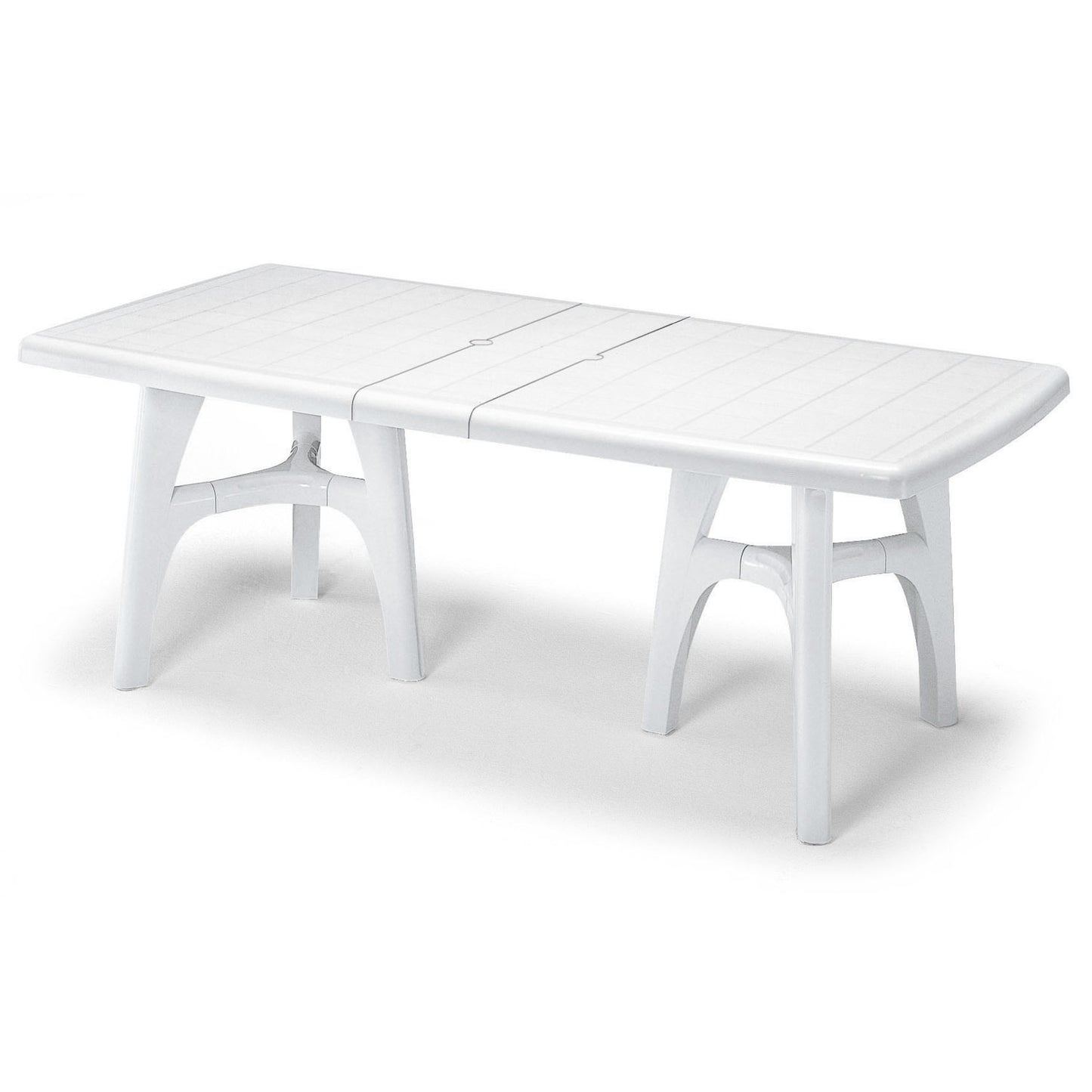 President Tris 220cm / 195cm / 170cm x 95cm Extending Rectangular Dining Table by Scab Design