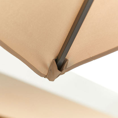 3.0 Mtr Round Aluminium Cantilever Parasol with 130 Ltr Set of 4 Water Fill Base