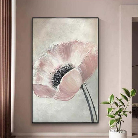 Abstract oil flower wall decoration hand painted canvas