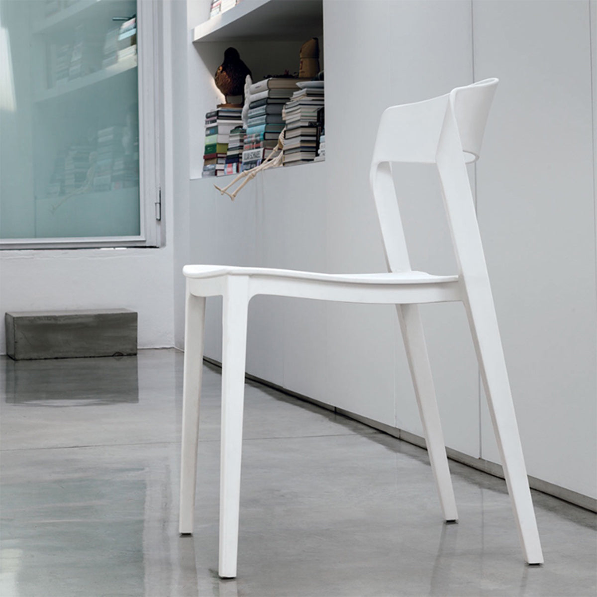 Almeria Chair by Target Point Modern Comfortable Dining Seating White 8008