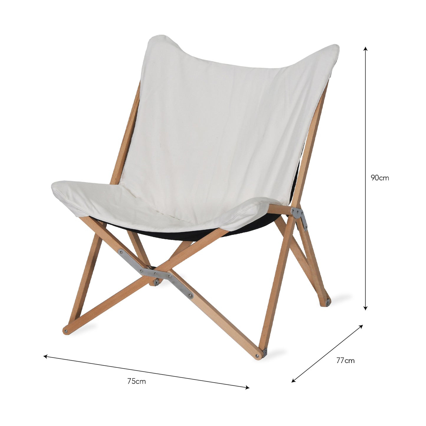 Wimborne Butterfly Outdoor Chair by Garden Trading