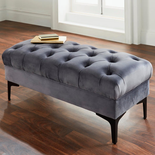 Button bench grey by Native