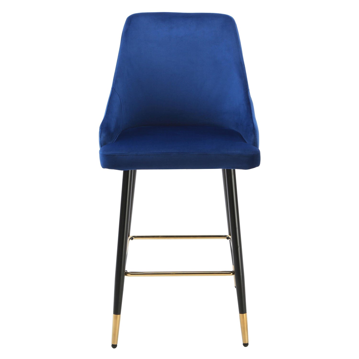 2 Set chesterfield navy blue kitchen bar stool by Native