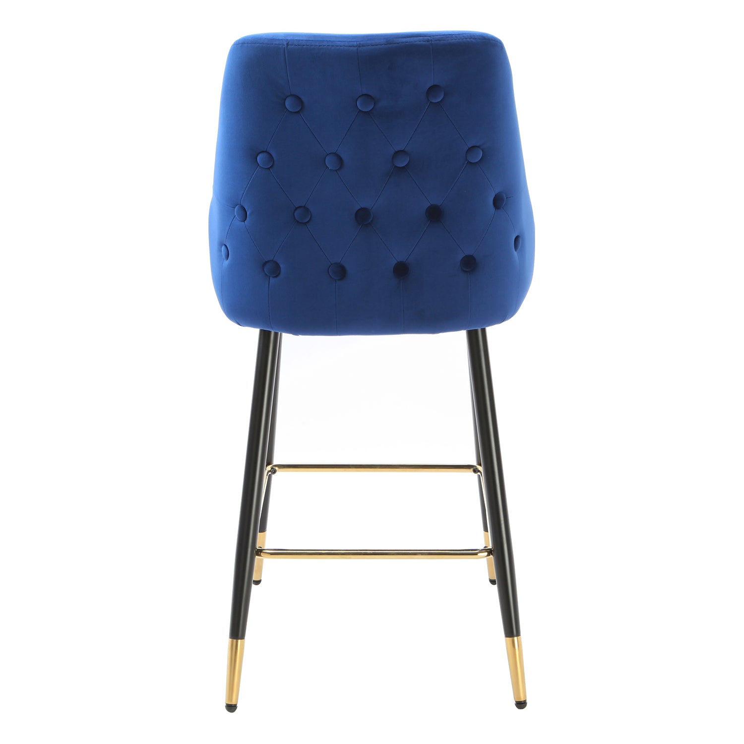 Navy and gold discount stool