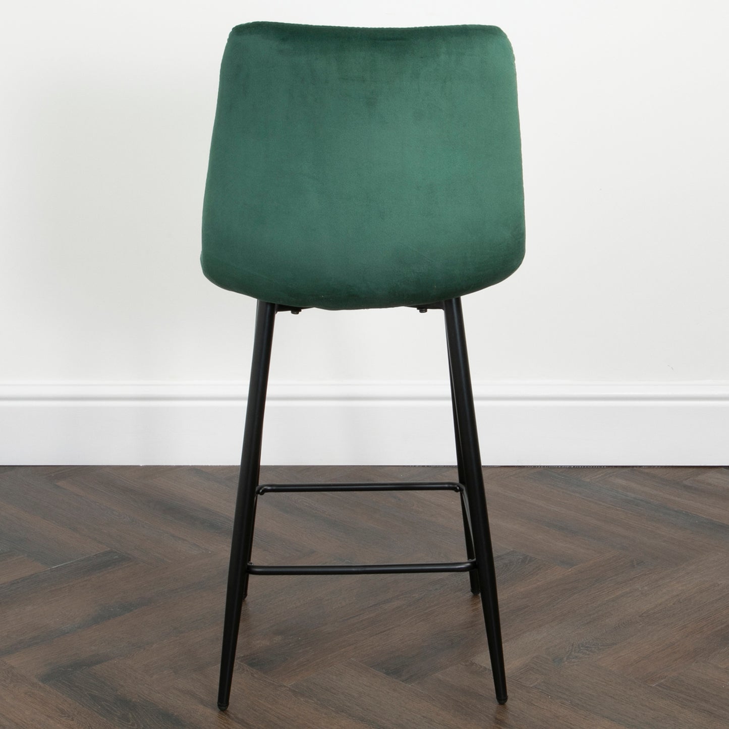 2 Set squared green kitchen bar stool by Native