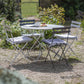Rive Droite Bistro Outdoor Table Large Chalk by Garden Trading