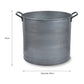Set of 2 Buckets Galvanised Steel by Garden Trading