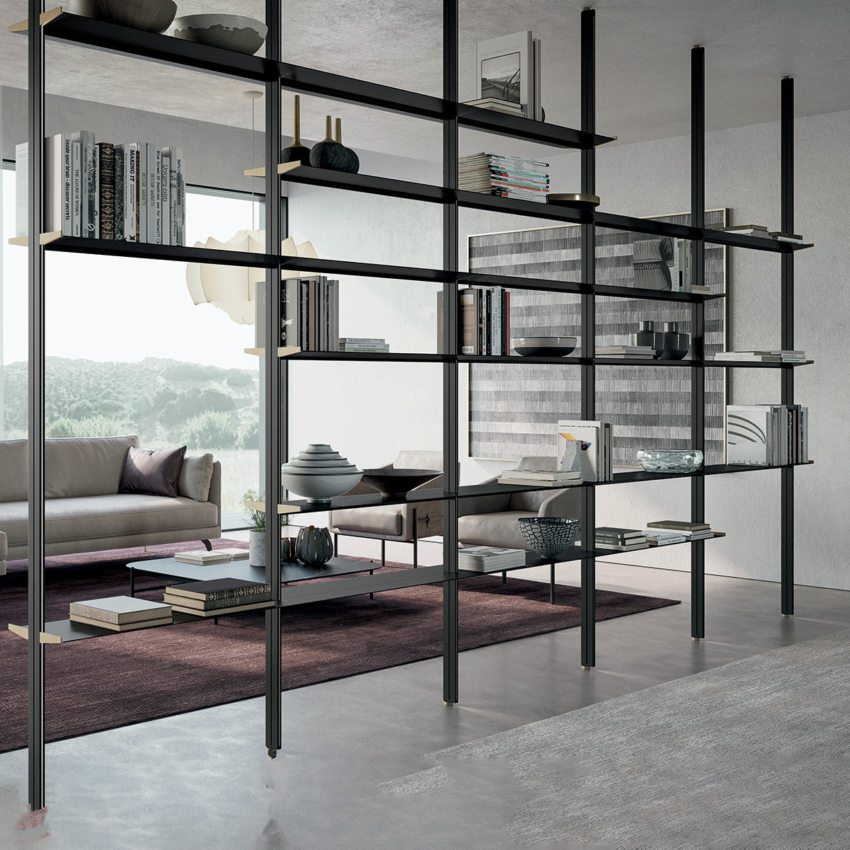 Bamboo Bookcase by Dall'Agnese