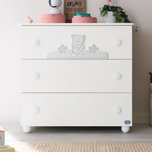 Birba Chest of 3 Drawers by Pali