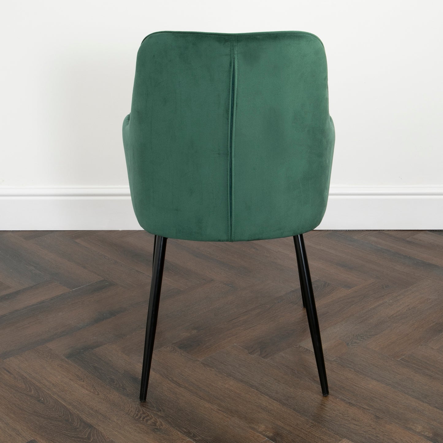 2 Set chesterfield green dining chair by Native