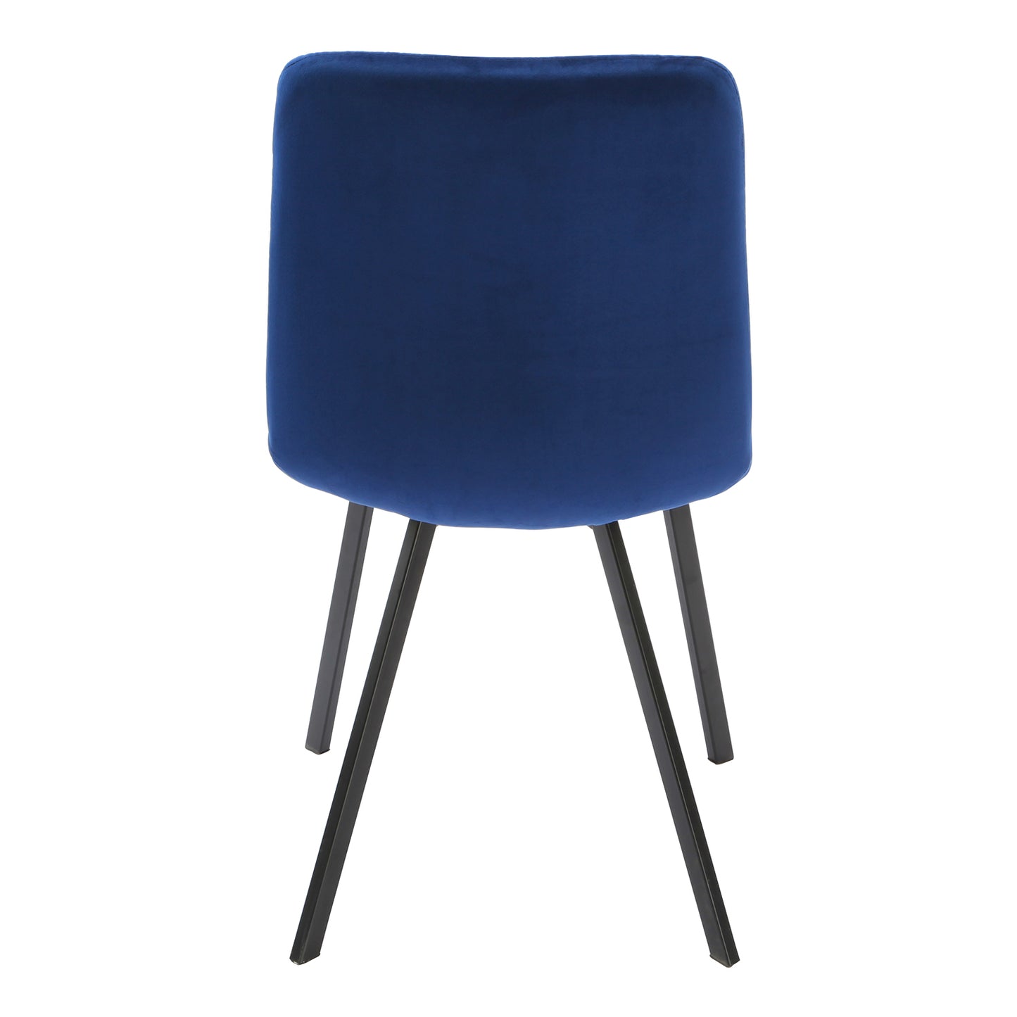 2 Set squared navy blue dining chair by Native