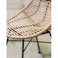 Pair of Hampstead Outdoor Scoop Chairs PE Bamboo by Garden Trading