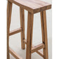 St Mawes Outdoor Bar Stool Teak by Garden Trading