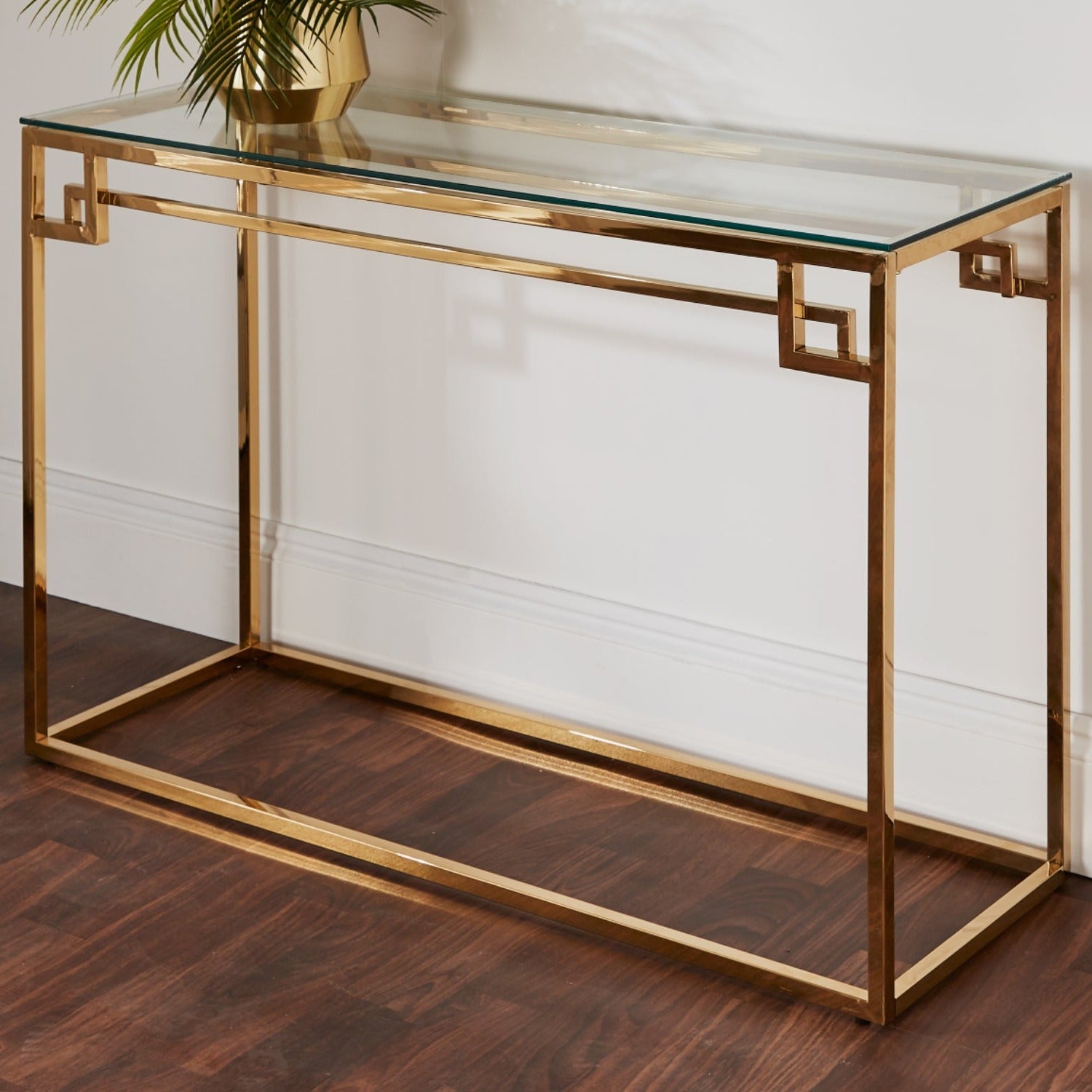 Cesar gold console table by Native