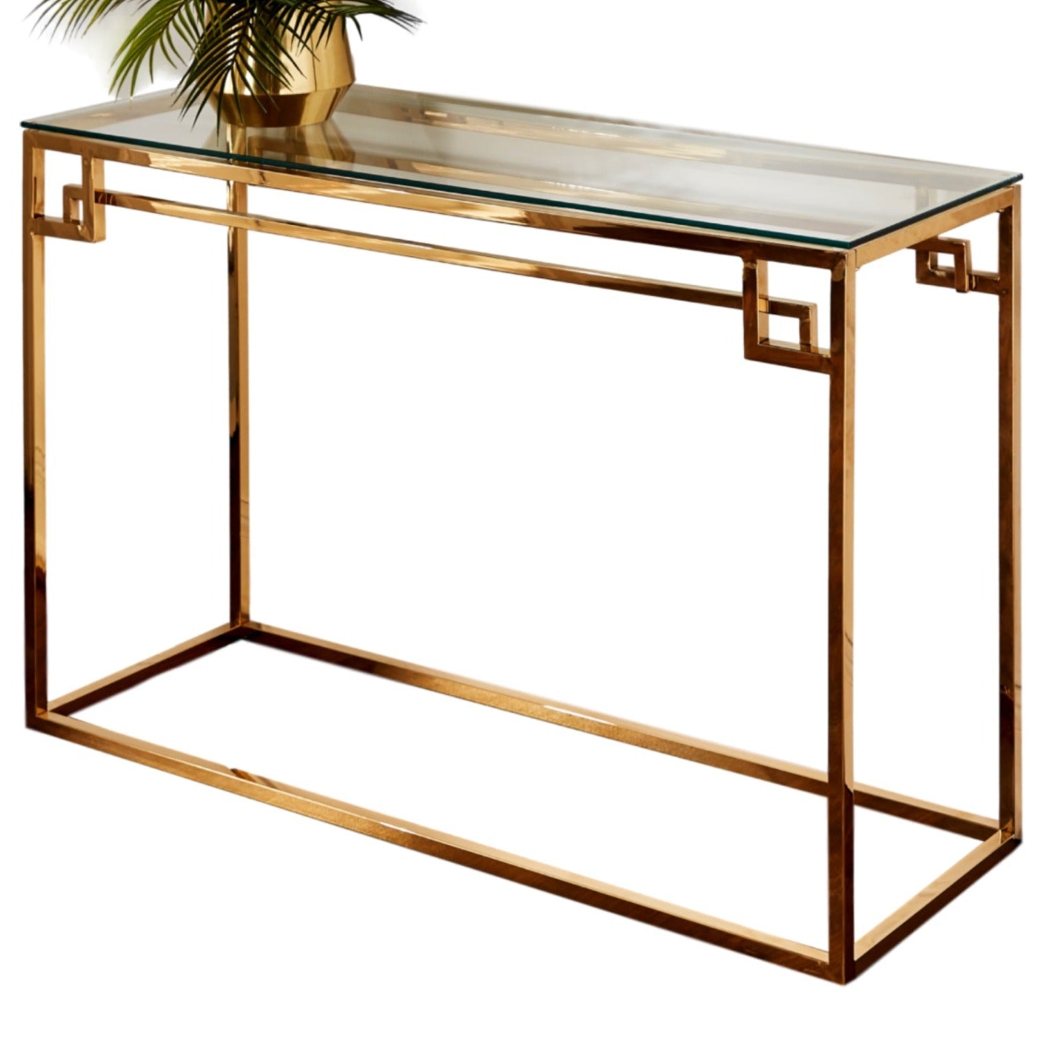 Cesar gold console table by Native
