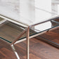 Marble glass coffee table by Native