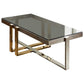 Nexus gold and silver coffee table by Native