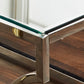 Rome silver coffee table by Native