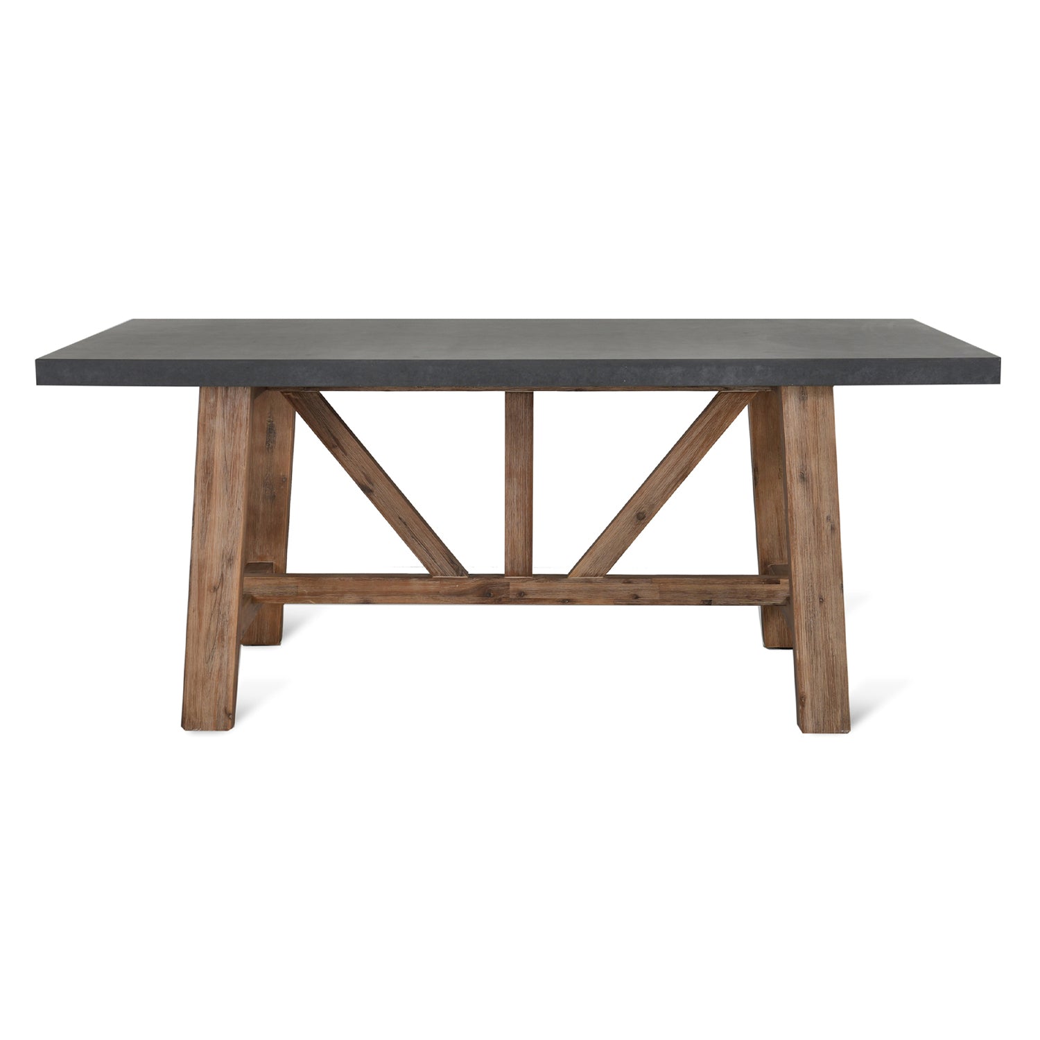 Chilson Outdoor Table Small Cement Fibre by Garden Trading