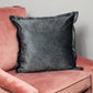 Luxury Grey Velvet Soft Cushion Cover