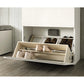 Minima contemporary 4 door shoe storage & bench by Birex