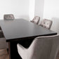 Ascot Espresso Walnut Dining Table with 4 Chairs