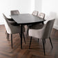 Dark Ash Oxford Dining Table with 6 Chairs