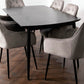 Oxford dark ash dining table by Native