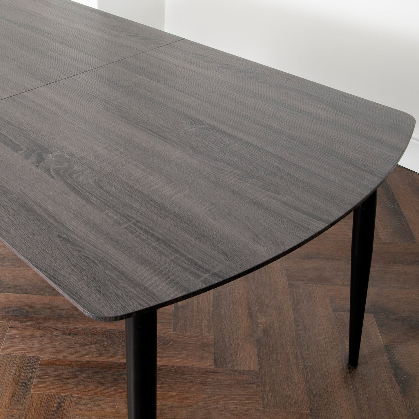 Oxford grey oak dining table by Native