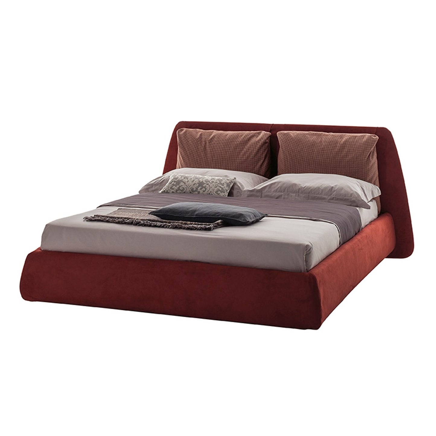 Dharma Upholstered Double Bed by Tonin Casa