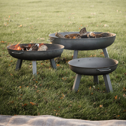 Foscot Fire Pit Small Cast Iron by Garden Trading